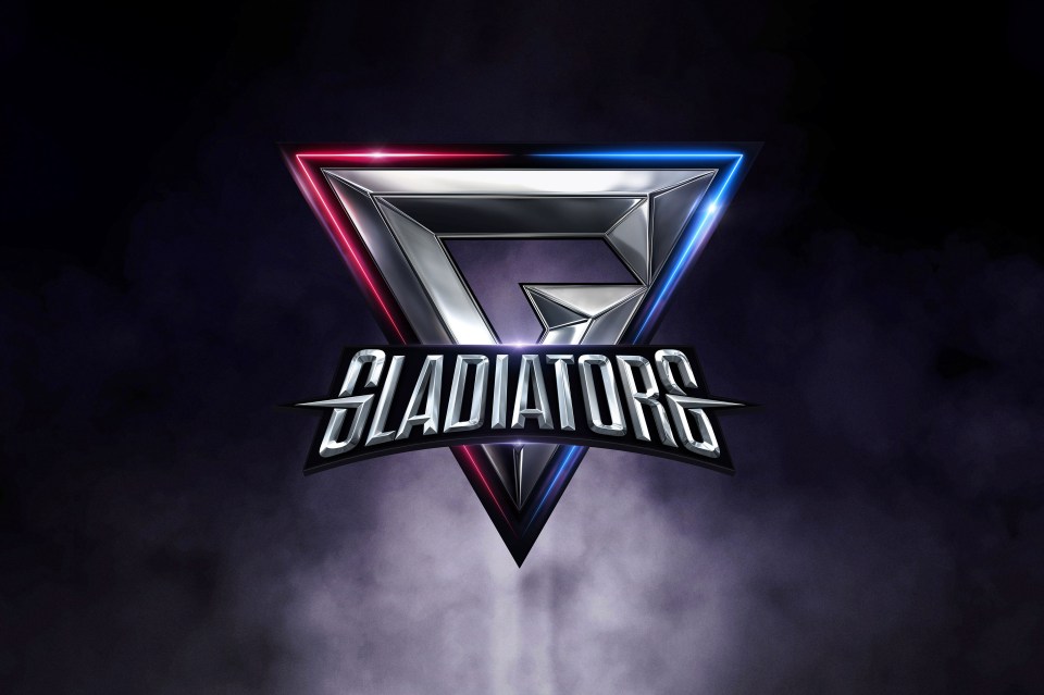 Gladiators logo with a metallic triangle and the word "Gladiators" in a stylized font.
