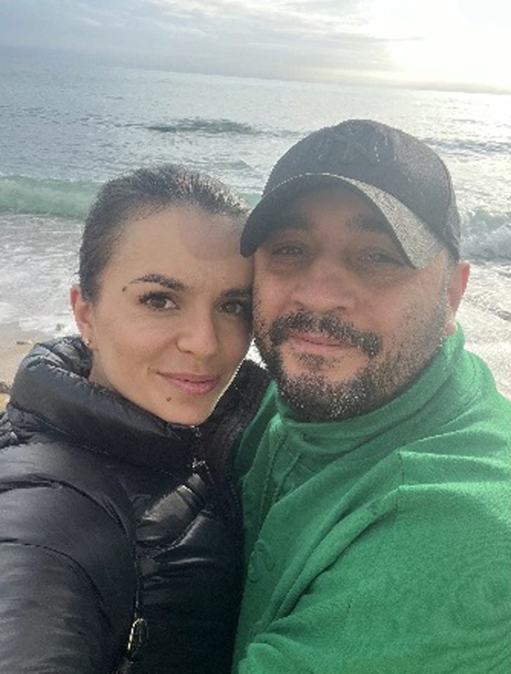 Couple at the beach.
