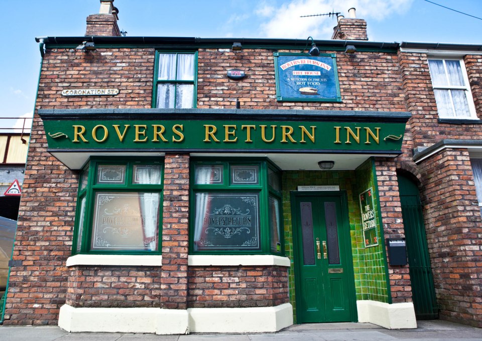 The Rovers Return Inn on Coronation Street.
