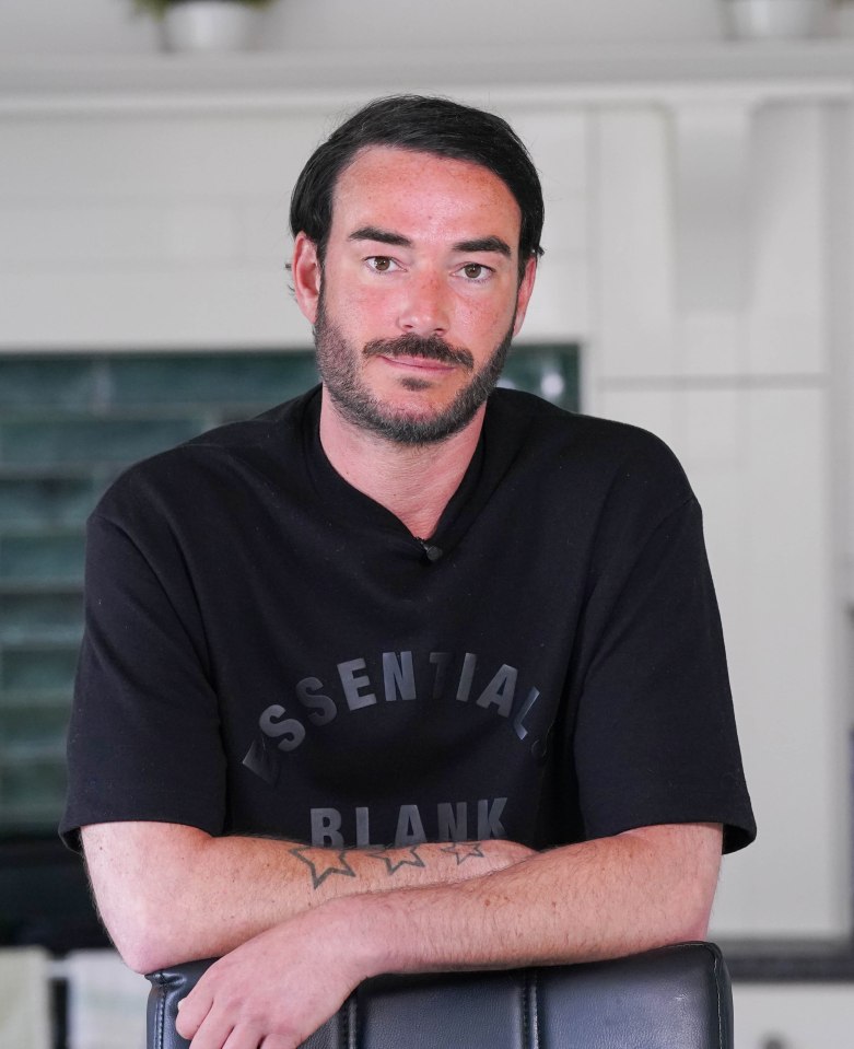 Portrait of Jack Tweed at home.