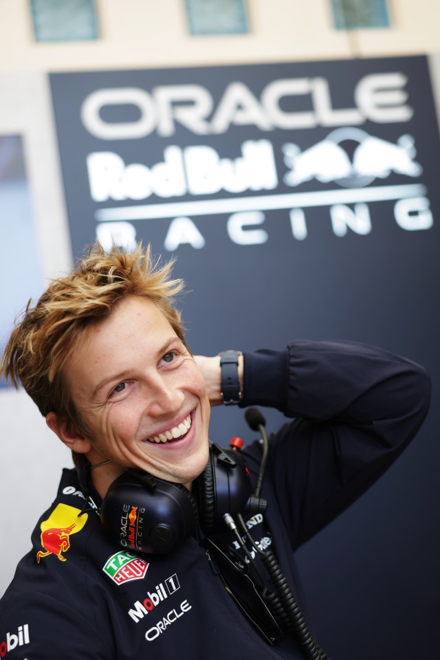Liam Lawson of Oracle Red Bull Racing.