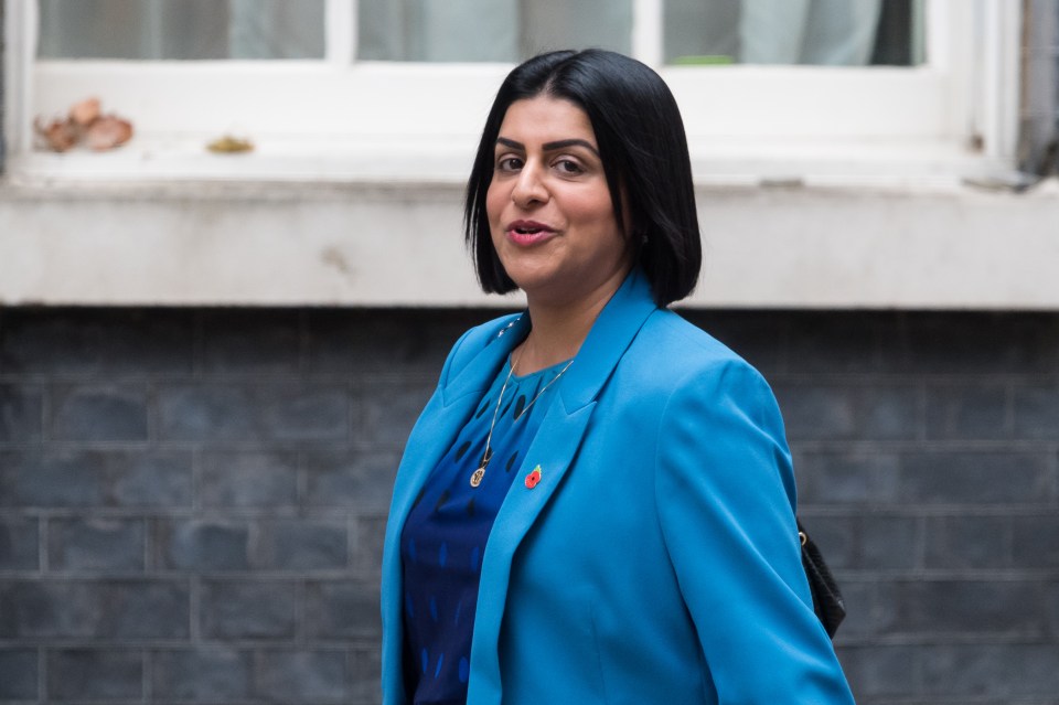 Shabana Mahmood, Lord Chancellor and Secretary of State for Justice, arriving at Downing Street.