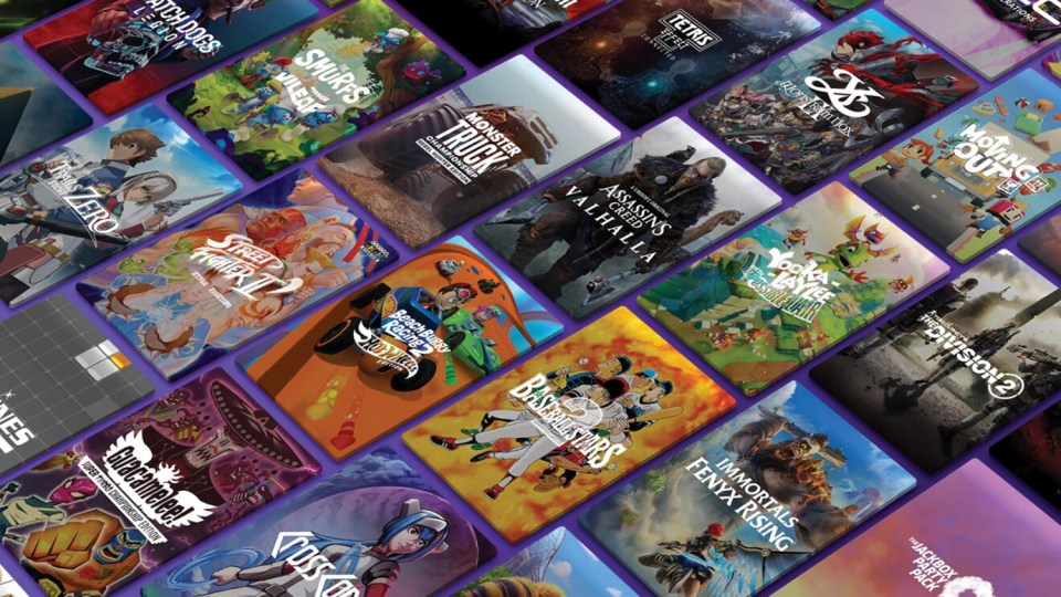 Collage of video game covers.