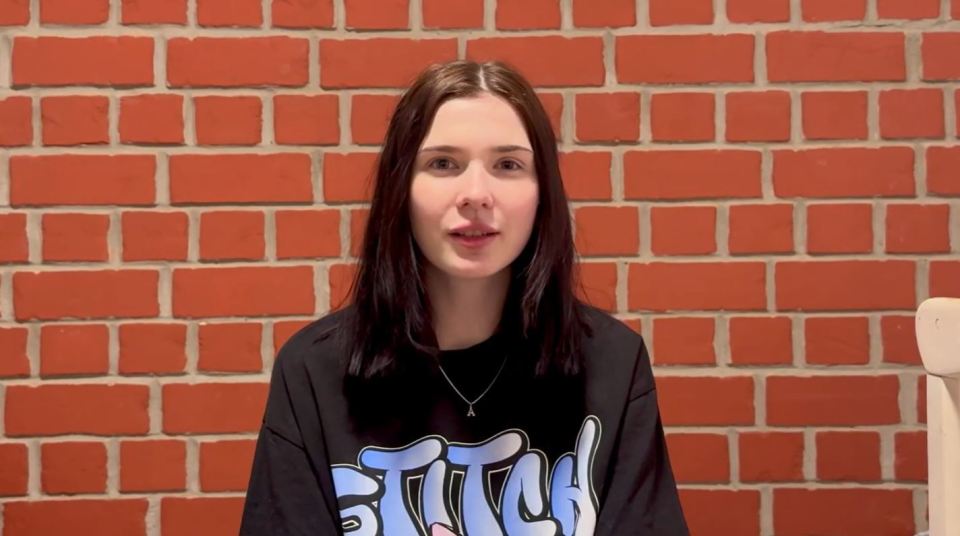 Nastya detained by Russian soldiers before Kherson liberation.