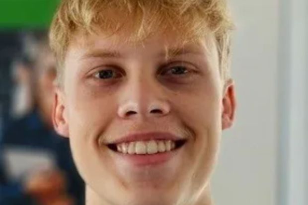 An image collage containing 1 images, Image 1 shows Photo of missing student Sebastian Sailes