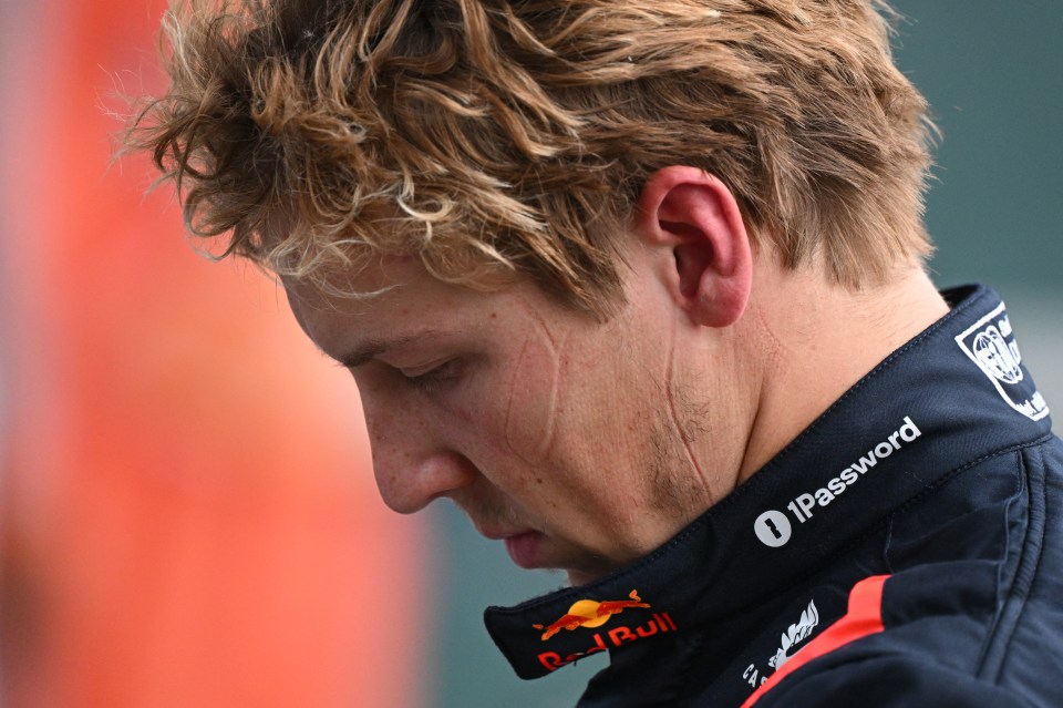 Liam Lawson, Red Bull driver.