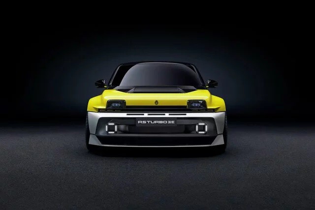 Renaults latest move in its reinvention  or Renaulution as the company likes to call it  is another retro-futuristic model in the shape of an all-new Renault 5 Turbo., , Car fans will remember the two Renault 5 Turbos of the 1980s: wild, mid-engined rally specials that used turbocharging to give a small car incredible performance and wild body enhancements to give it sportscar poise., , That same theme continues with the new Renault 5 Turbo 3E, except that this car  as with the new Renault 5  is all electric. That means traditional turbocharging cant apply here, so why call it turbo? Turbo is more of a spirit with this car, Renaults design boss Gilles Vidal told us.