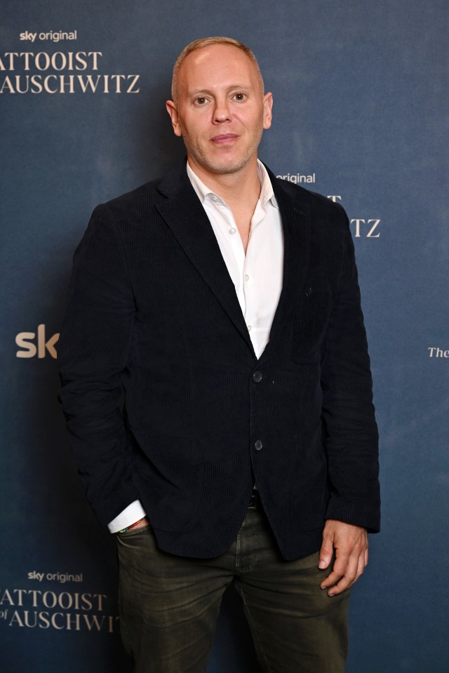 Rob Rinder at the "The Tattooist of Auschwitz" gala screening.