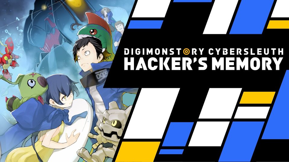 Illustration of Digimon Story: Cyber Sleuth – Hacker’s Memory game art.