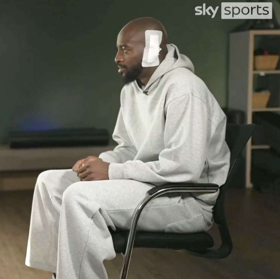 Jean-Philippe Mateta in a Sky Sports interview.