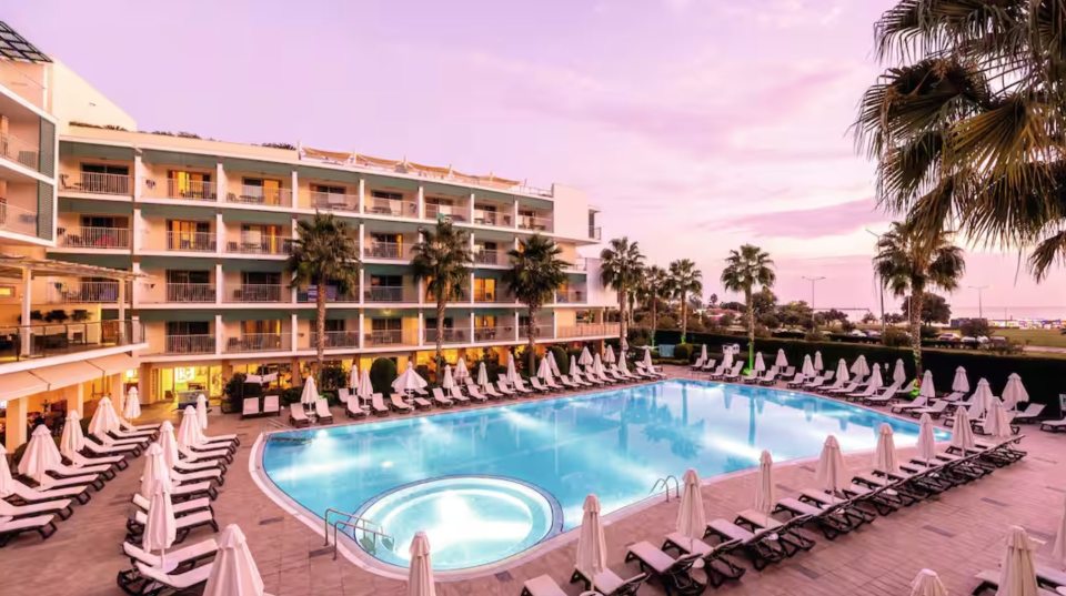 TUI blue Barut Andiz hotel pool and grounds in Antalya, Turkey.