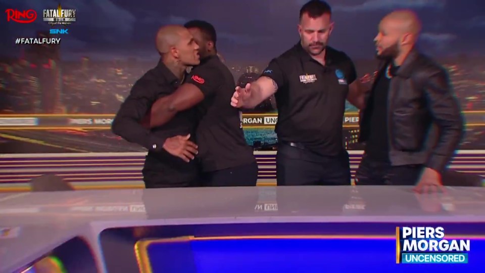 Chris Eubank Jr. and Conor Benn on Piers Morgan Uncensored.