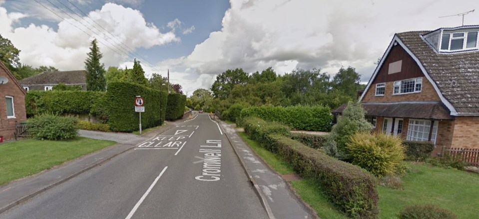 Street view of Cromwell Ln before HS2.