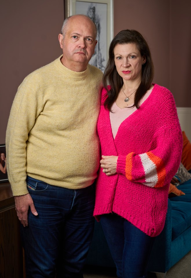Portrait of a man and woman, charged with malicious communication.