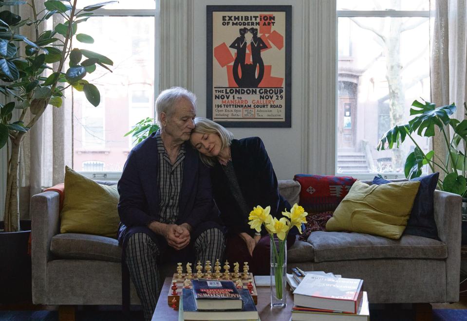 Naomi Watts and Bill Murray in a scene from *The Friend*.