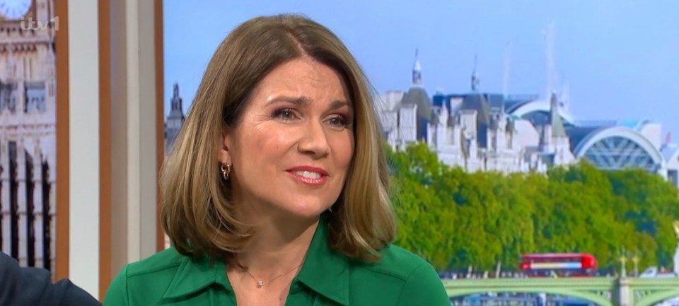 Susanna Reid on Good Morning Britain.