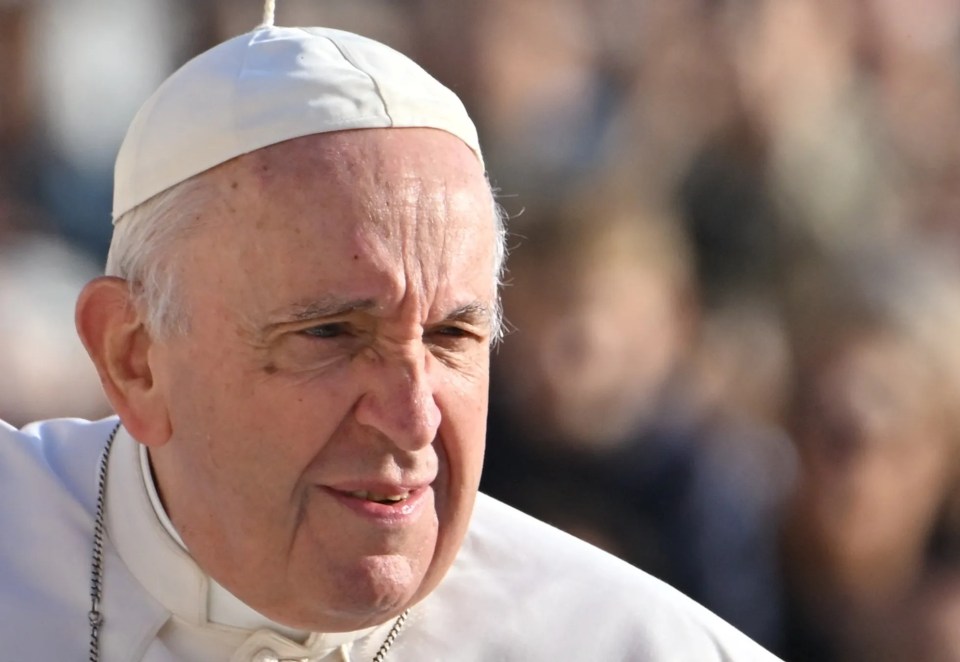 Pope Francis portrait.