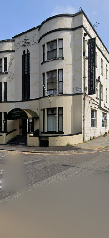The Lord Nelson Hotel.