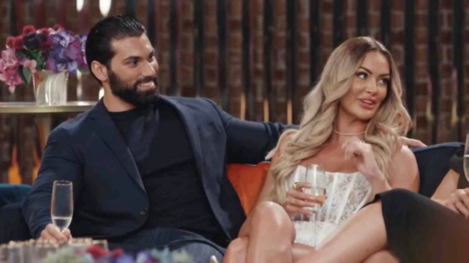 Amy and Luke from Married At First Sight UK 2024.