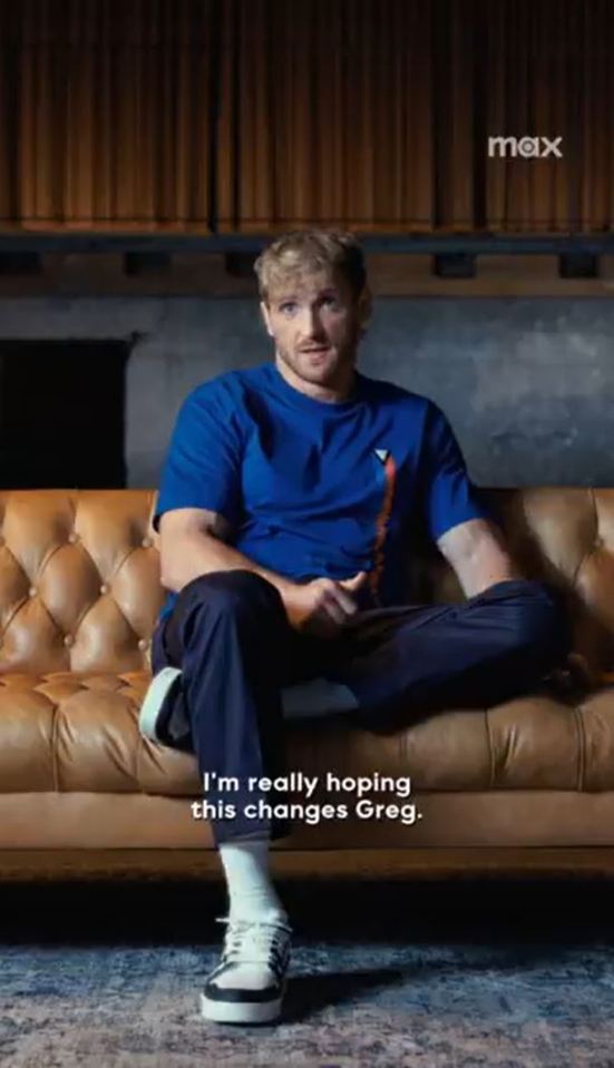 MrBeast sitting on a couch, saying "I'm really hoping this changes Greg."