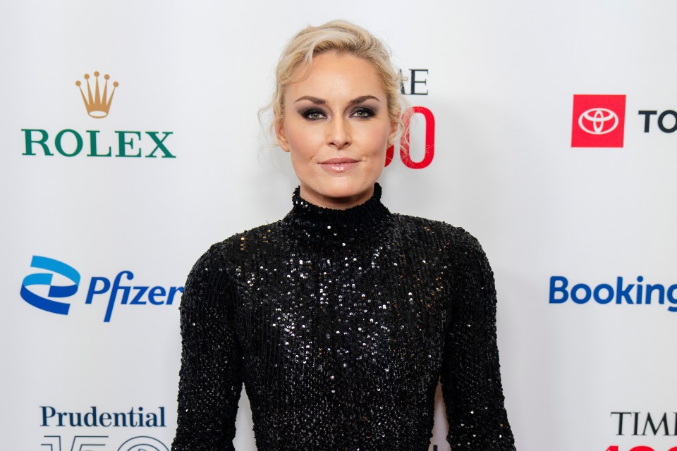 Lindsey Vonn at the TIME100 Gala.