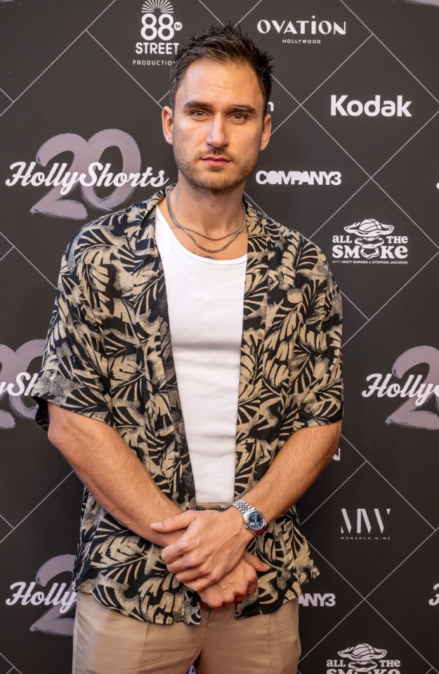 Actor Charlie Clapham at the HollyShorts Film Festival.