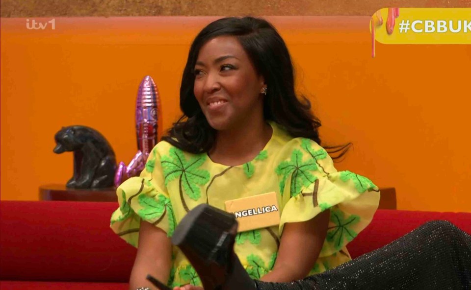 Angelica Bell on Celebrity Big Brother.