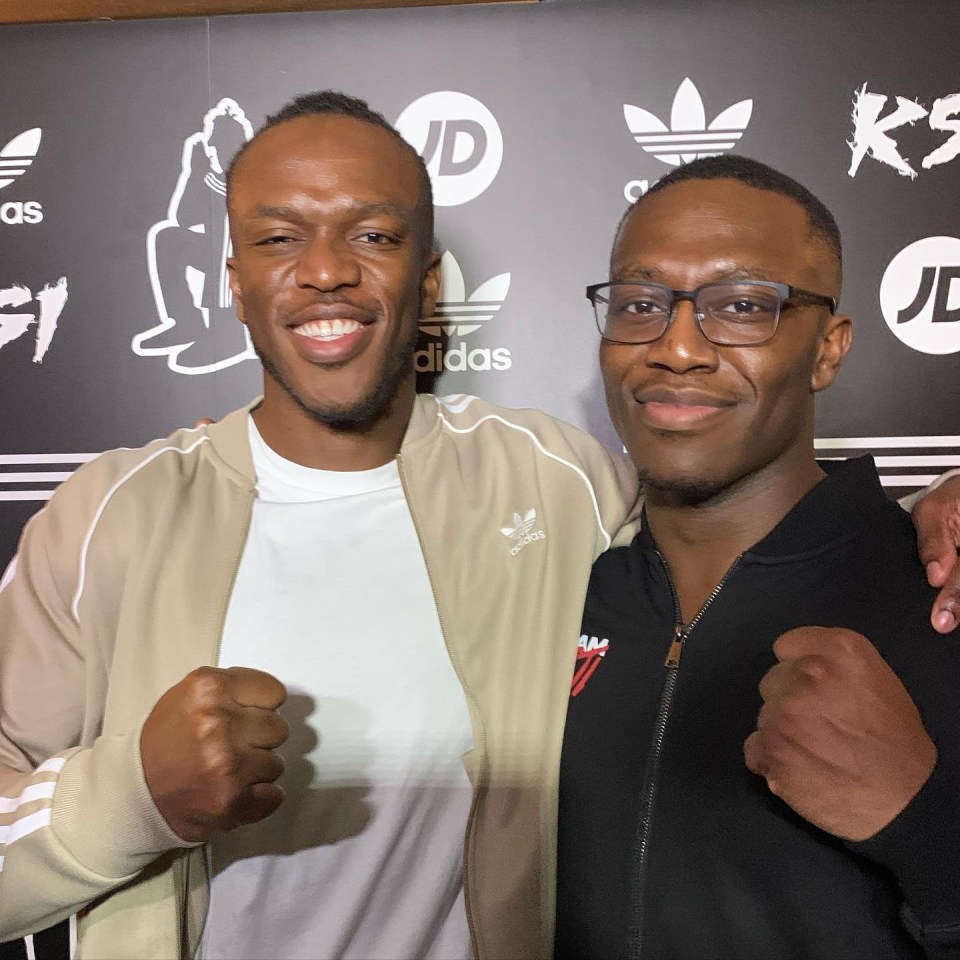 Brothers Deji and KSI.