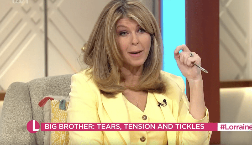 Lorraine Kelly discussing Big Brother.