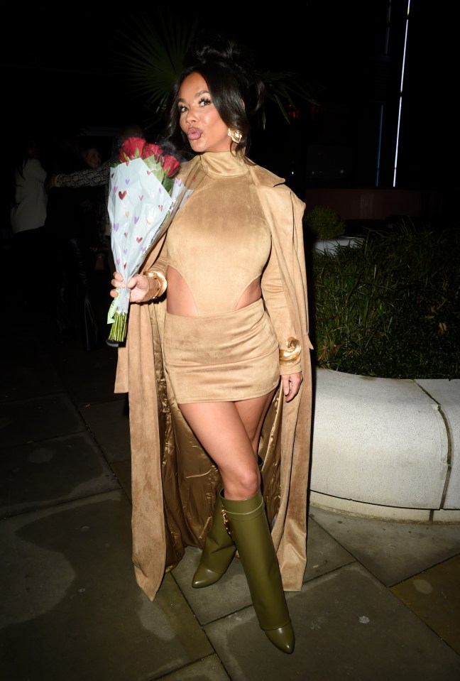 Chelsee Healey at the British Soap Awards.