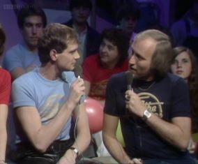 Colin Berry on Top of the Pops.