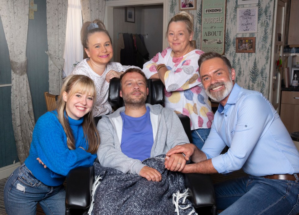 Cast photo from Coronation Street.