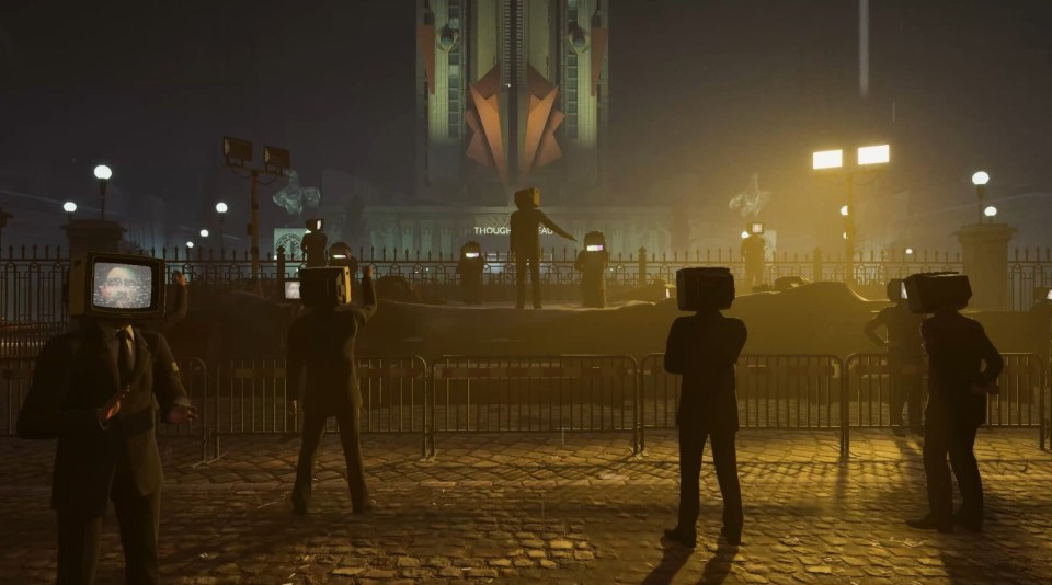 Illustration of KARMA: THE DARK WORLD game scene.