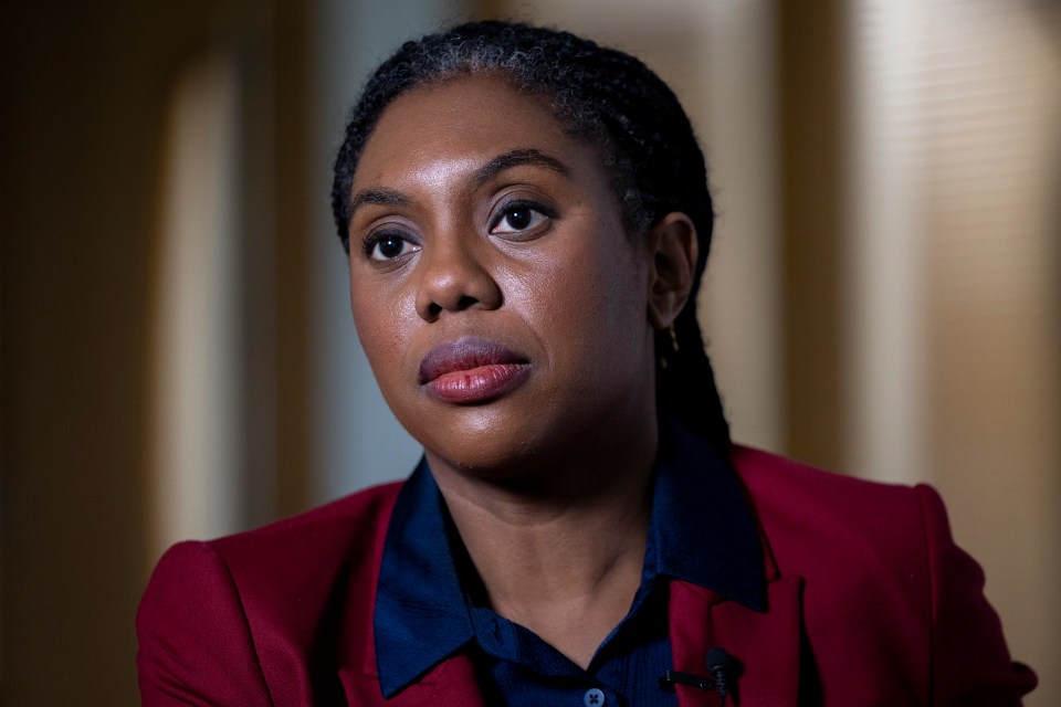 Portrait of Kemi Badenoch.