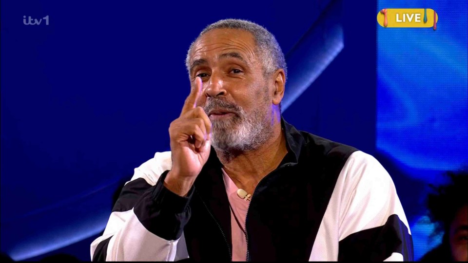 Daley Thompson on ITV1's Celebrity Big Brother.