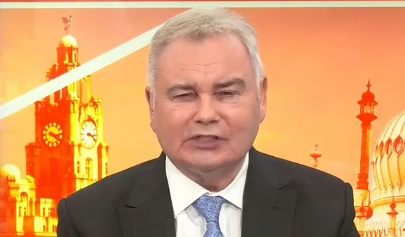 Eamonn Holmes speaking on GB News.