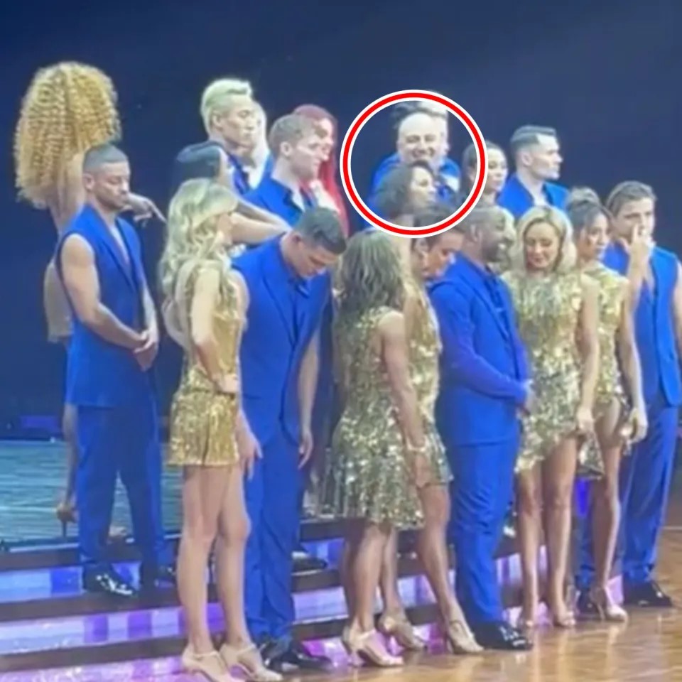 Wynne Evans and Janette Manrara during Strictly Come Dancing.
