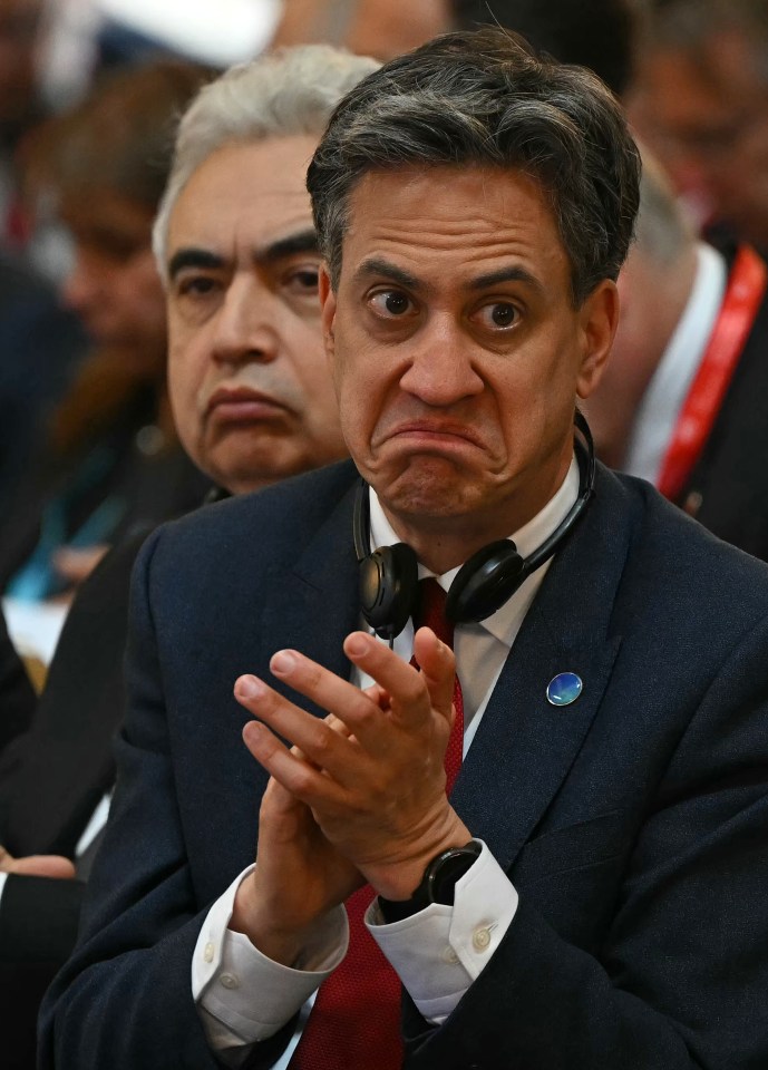 Ed Miliband, UK Climate Change Secretary, at an energy summit.