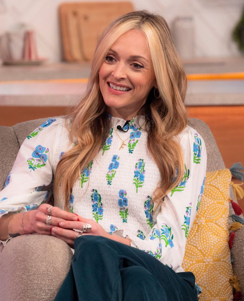 Fearne Cotton on the Lorraine TV show.
