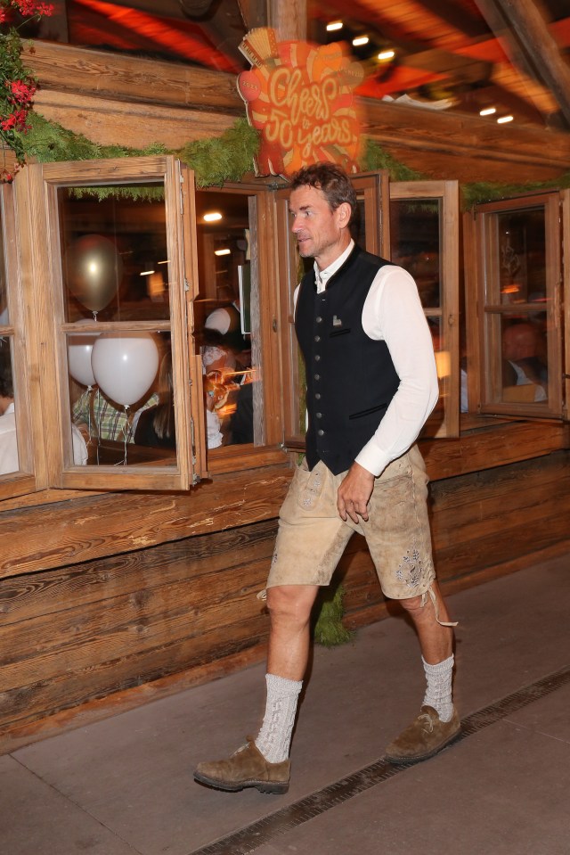 Jens Lehmann at Oktoberfest.