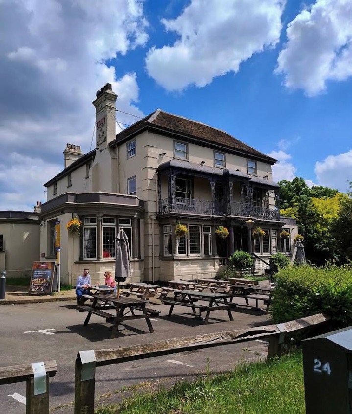 Toby Carvery Snaresbrook pub with outdoor seating.