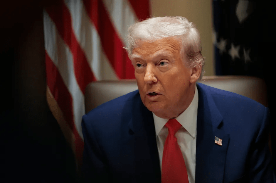 Donald Trump speaking.