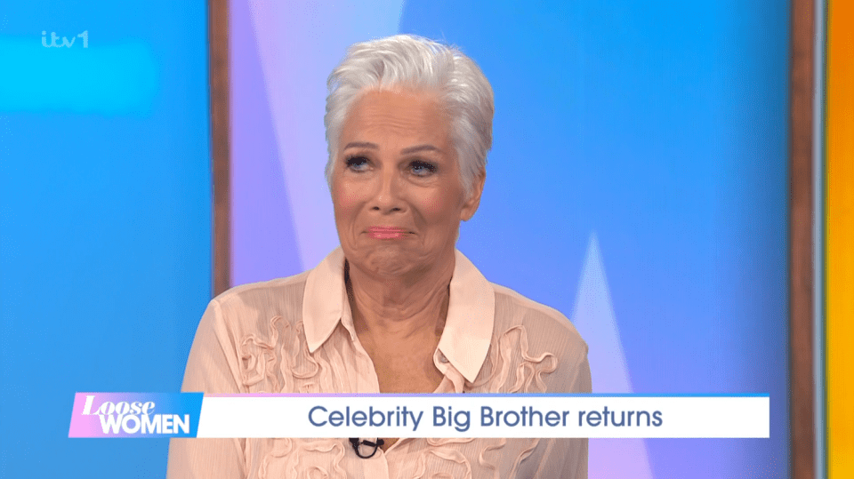A woman on Loose Women discusses the return of Celebrity Big Brother.