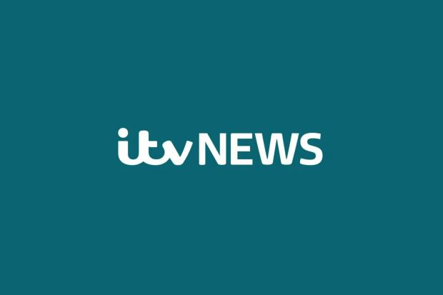 An image collage containing 1 images, Image 1 shows ITV News logo
