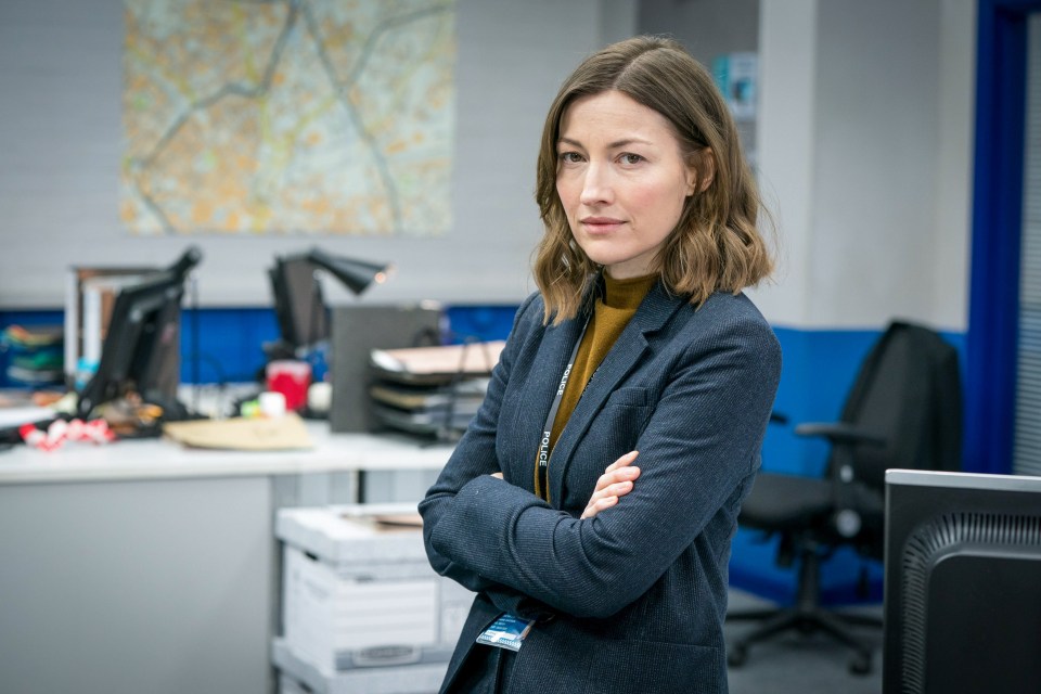 Kelly Macdonald as DCI Joanne Davidson in Line of Duty.