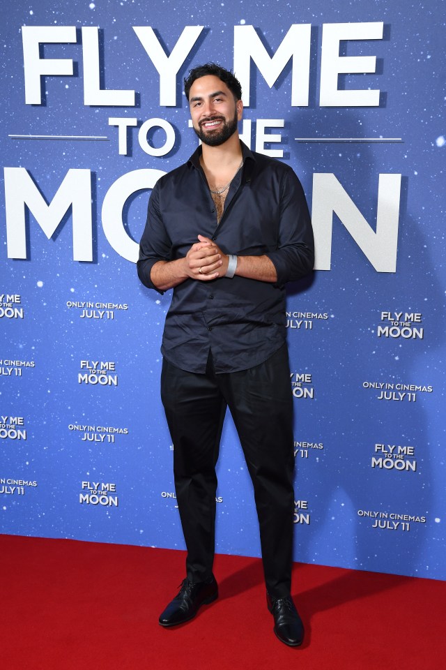 Lochan Nowacki at the Fly Me to the Moon film screening.