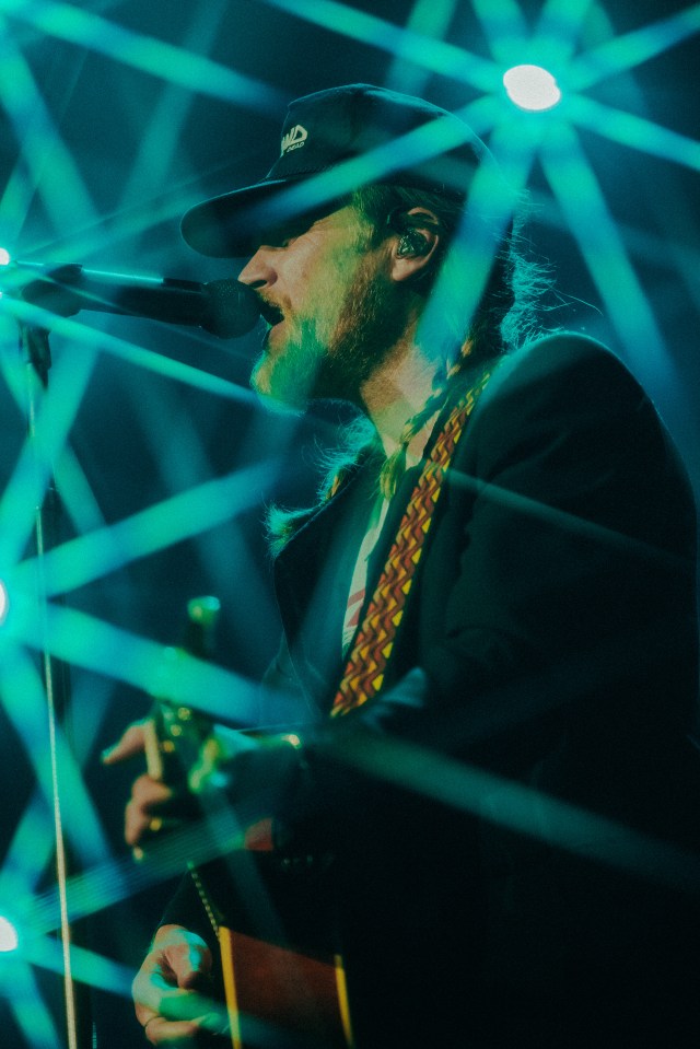 The Lumineers performing in Munich.