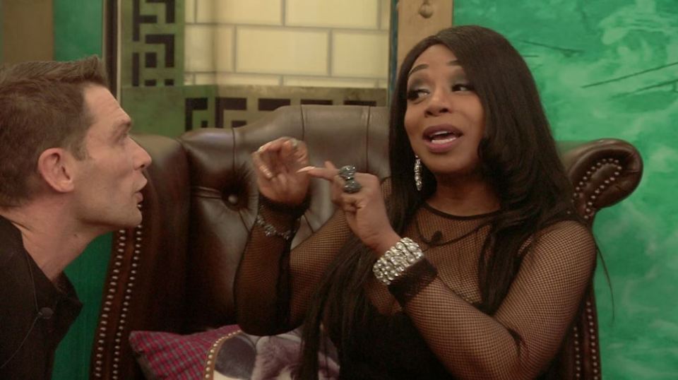 Megan McKenna and Tiffany Pollard arguing.