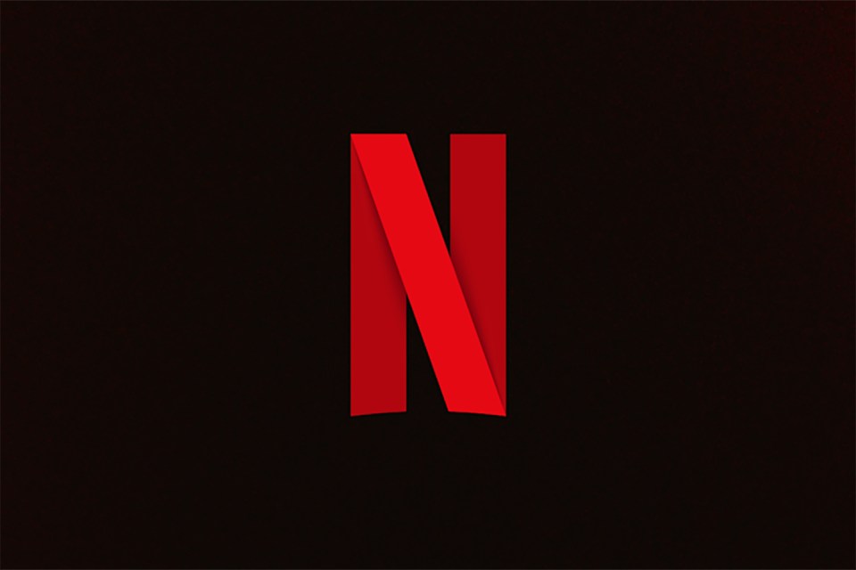 Netflix logo.