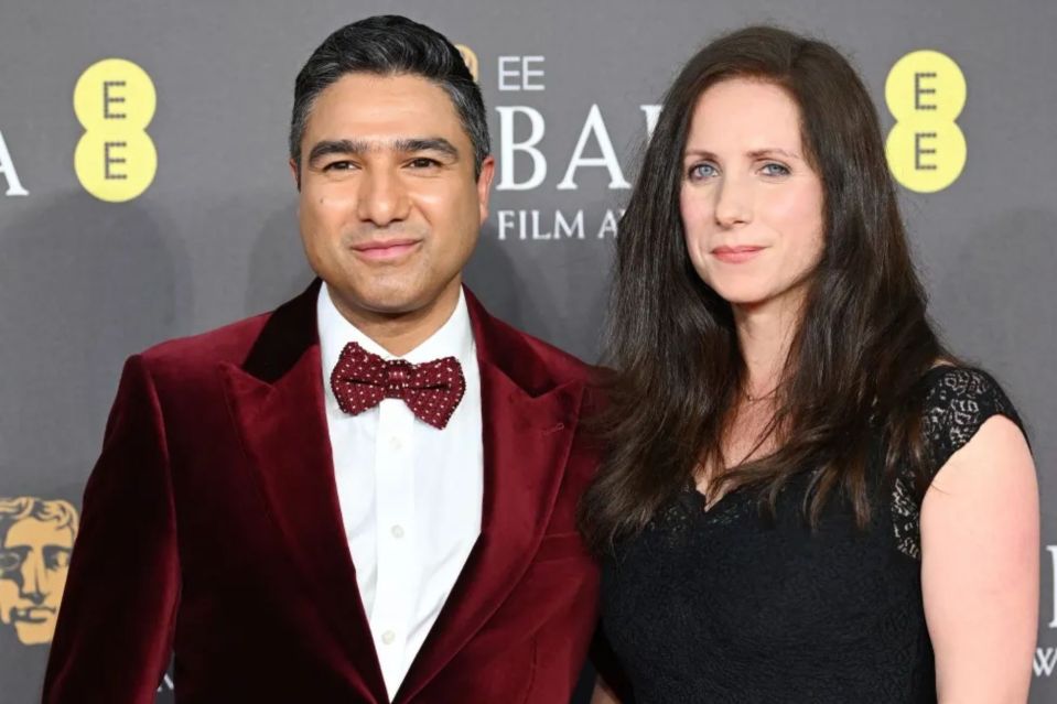 An image collage containing 1 images, Image 1 shows Nick and Becka Mohammed at the EE BAFTA Film Awards 2024